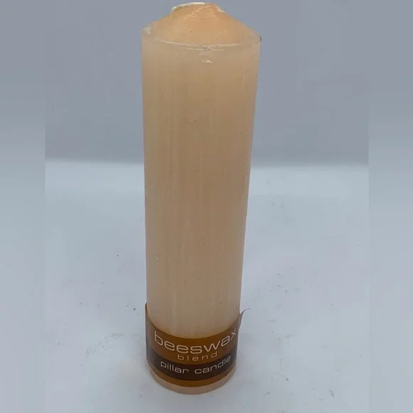 Limited Edition Pale Pink Beige Beeswax Blend Candles Pack of 6 14.5cm x 3.8cm - Picture 4 of 6